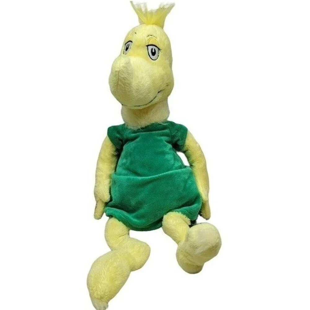 Kohls Cares Dr Seuss‎ Sam I Am Plush Toy Yellow Green 2010 Stuffed Character